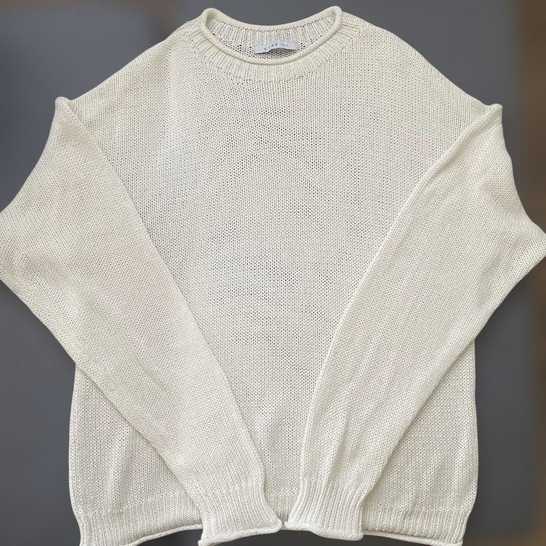 ★ETRE TOKYO ボトルネックローゲージニットプルオーバー