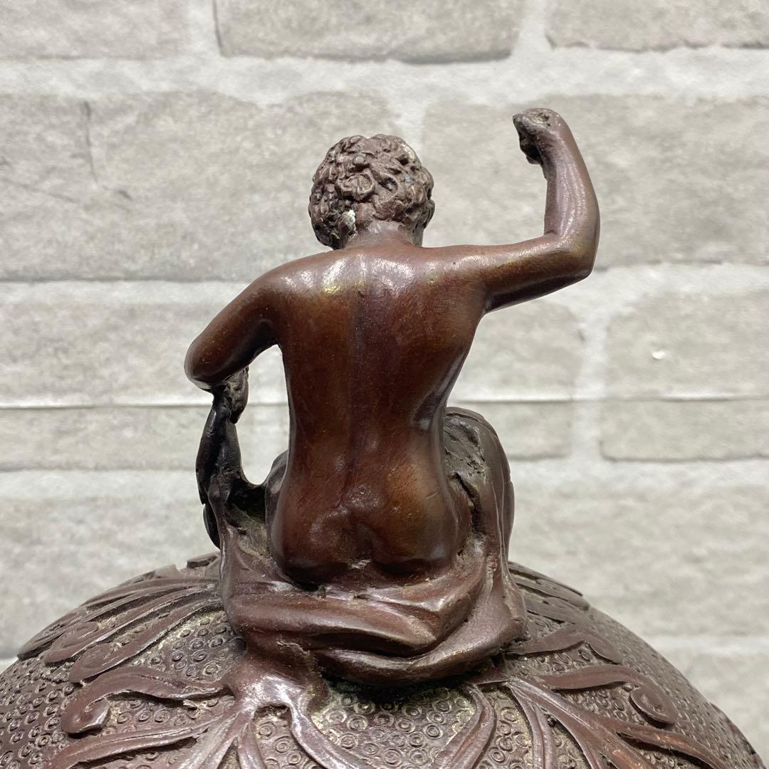 ※大幅値下げ メートランドスミス 小物入れ ブロンズ製 蓋付き