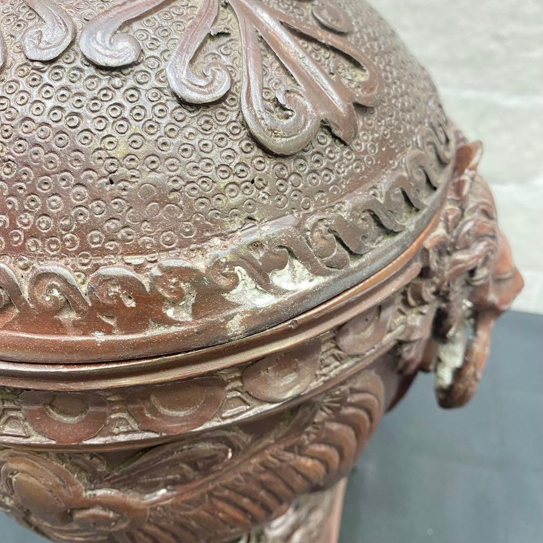 ※大幅値下げ メートランドスミス 小物入れ ブロンズ製 蓋付き