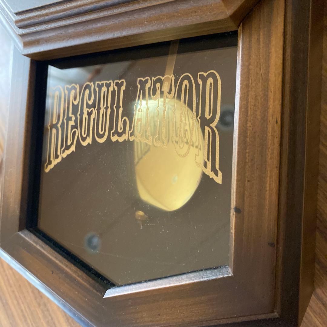 電波振り子時計 さんてる(Suntel) 八角時計 日本製 ♪