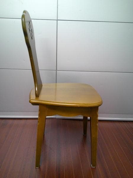 パリの雑貨屋 フラワーチェアー F-97 オーク材