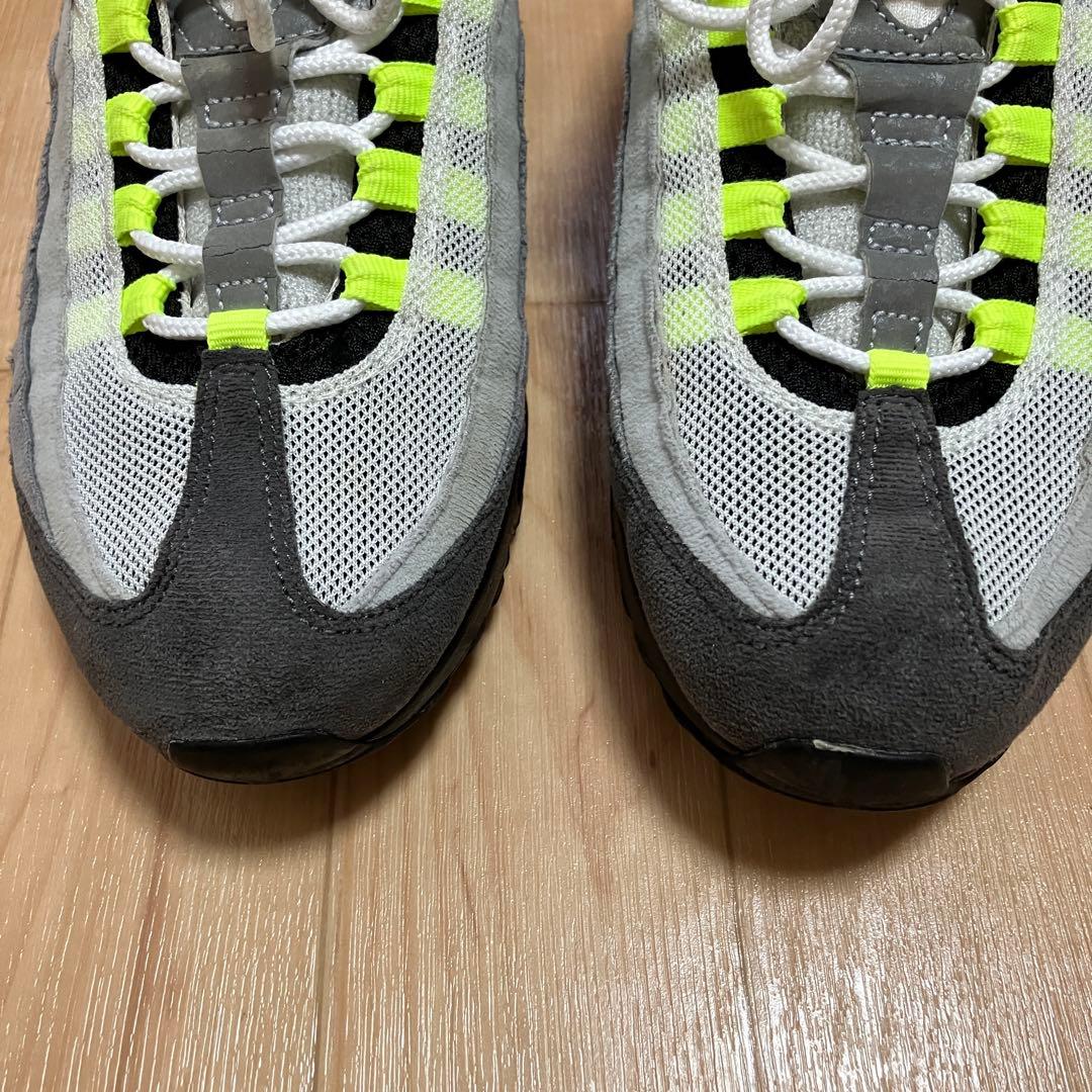 【極美品】NIKE ナイキ エアマックス95 イエローグラデ 26cm 2018
