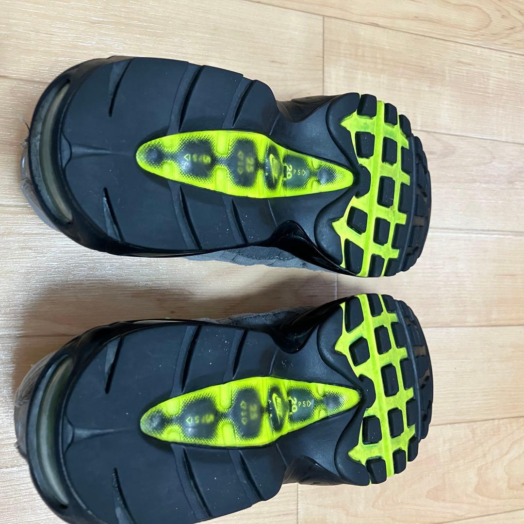 【極美品】NIKE ナイキ エアマックス95 イエローグラデ 26cm 2018