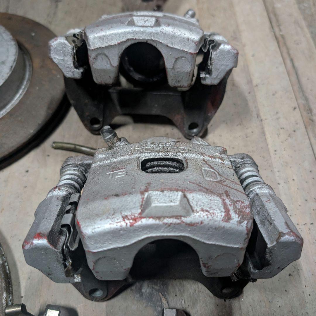 OH済 コペン L880K ブレーキ キャリパー ローター