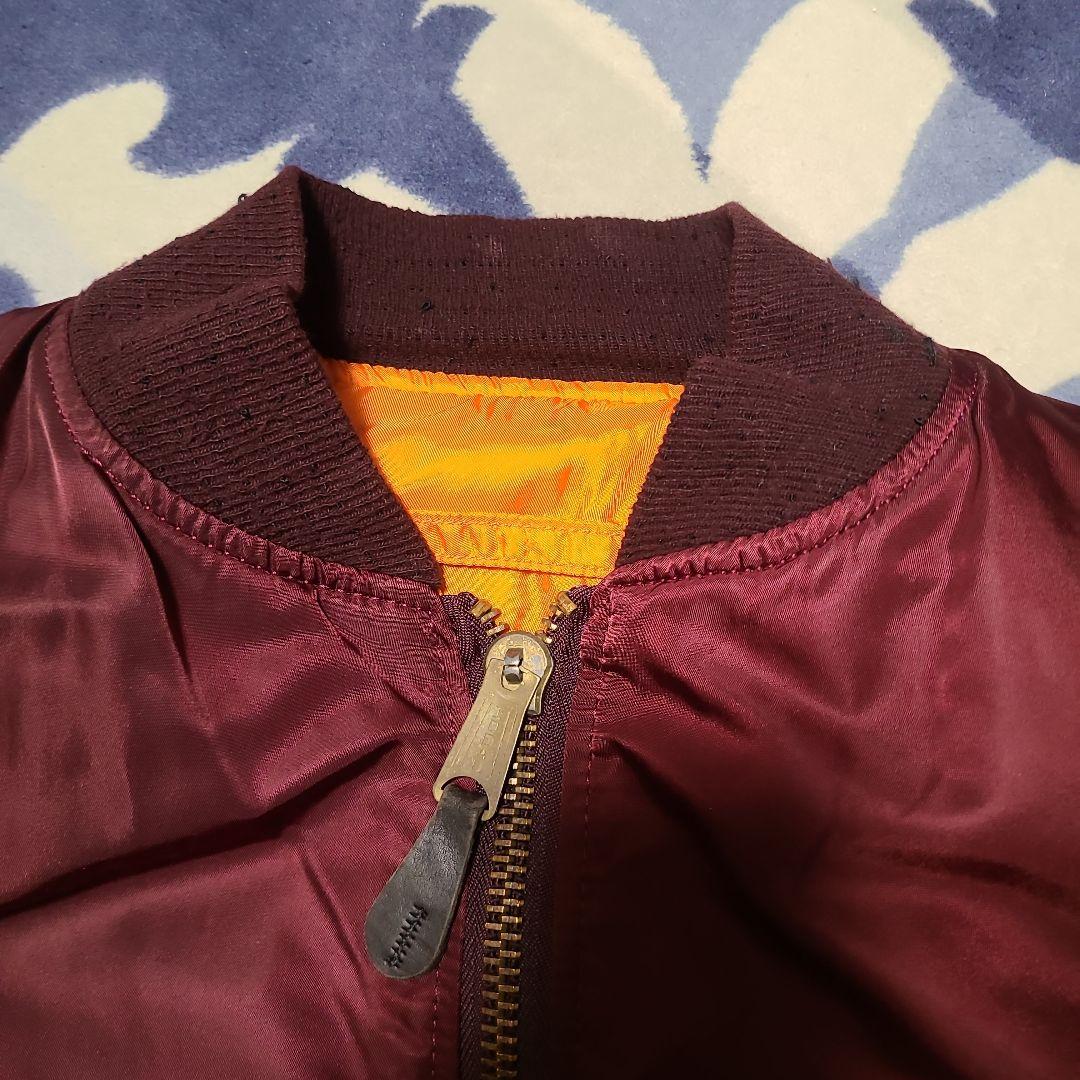 USA製 アルファ Alpha Industries MA-1バーガンディ