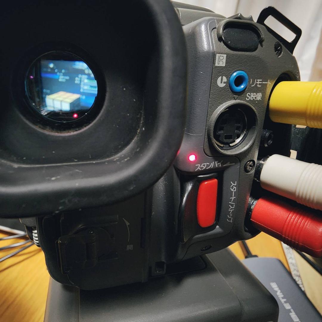 【動作確認済】SONY Hi8 8ミリ 高画質 ビデオカメラ ステーションセット