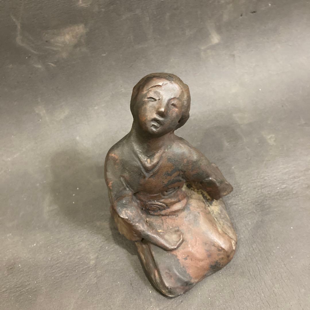 北村西望　置物　古美術