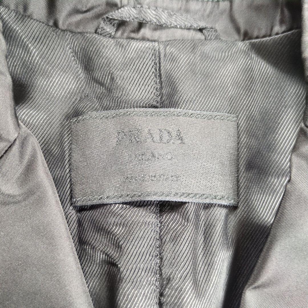 【美品】PRADA 中綿 ナイロン ロングコート