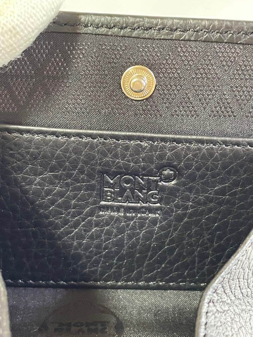 MONT BLANC モンブラン　レザー　古銭入れ　ケース