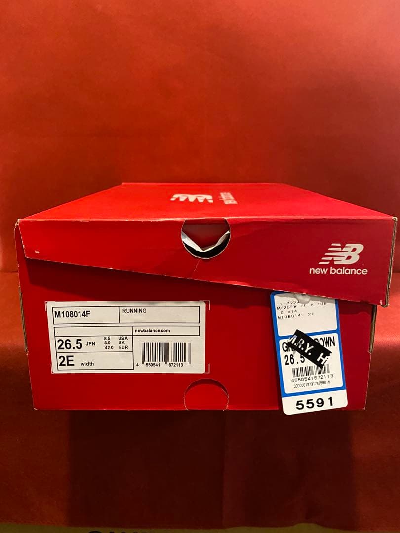 ニューバランス1080 【26.5】未使用