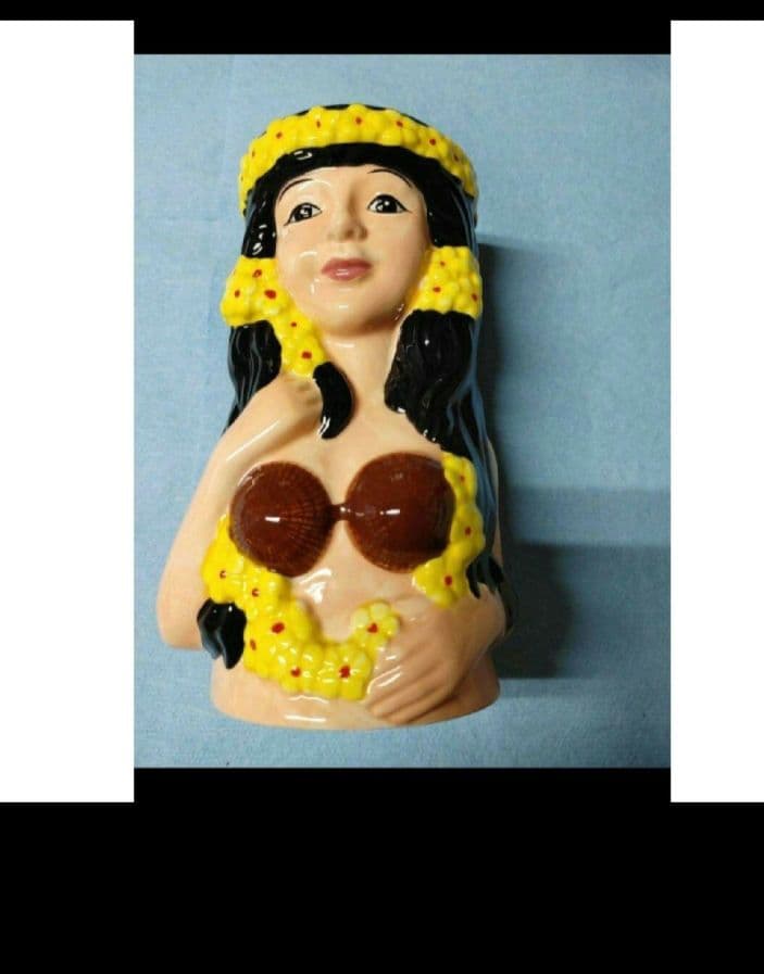 フラガール花瓶　ハワイ　HAWAII　ハワイ雑貨