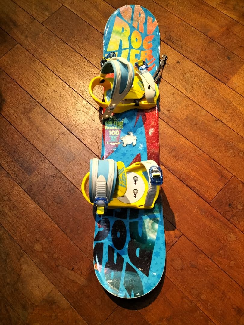 IGNIO GRV-TEAM ROCKER 100cm スノーボード キッズ