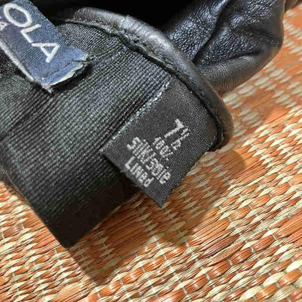 ☆MEROLA ナパレザーグローブ シルク 7.5☆