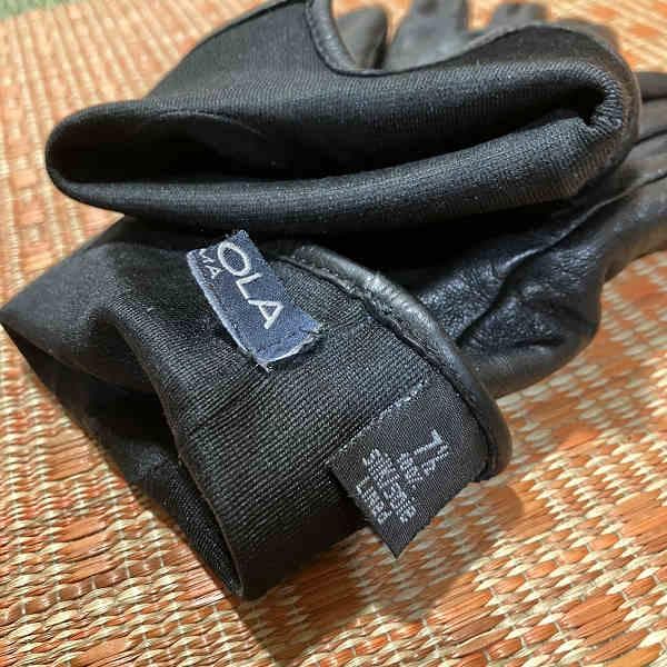 ☆MEROLA ナパレザーグローブ シルク 7.5☆