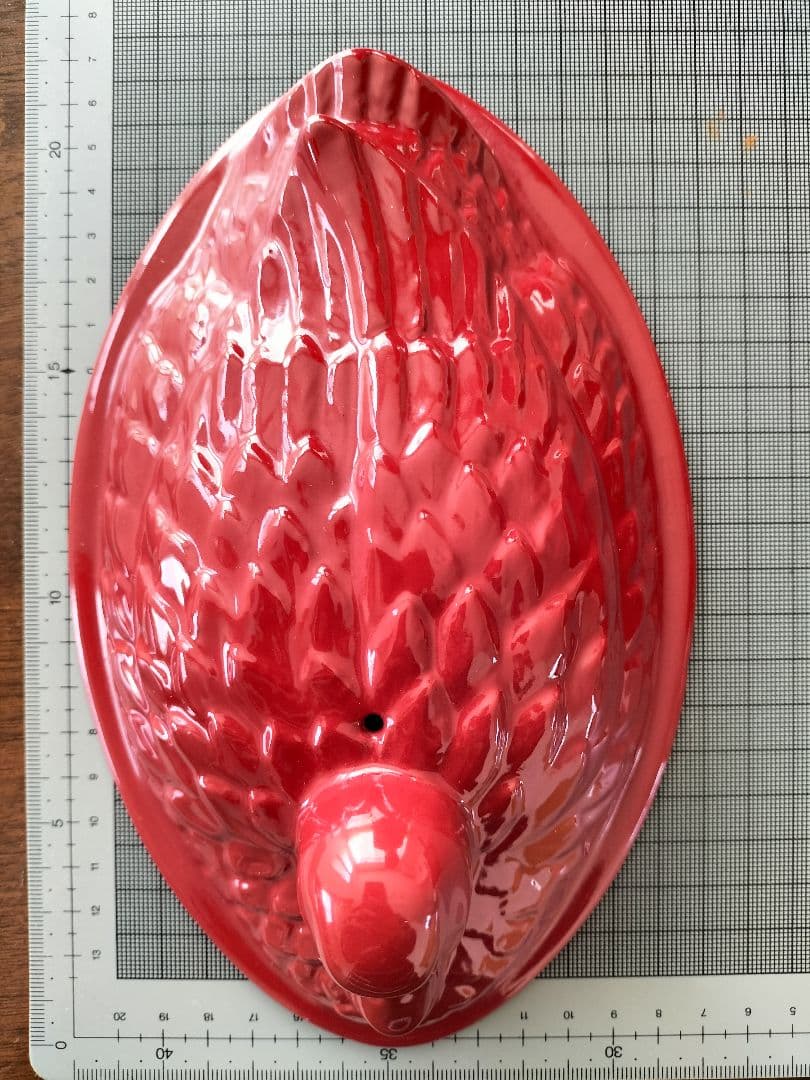 Chasseur　シャスール　赤いアヒル型鋳鉄テリーヌ型鍋