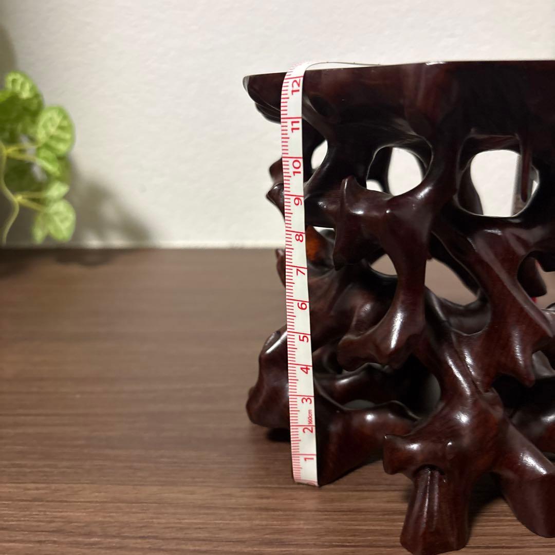 天然木　盆栽台　小品盆栽用 根卓　盆栽　花台　香炉台　台 インテリア小物　置物