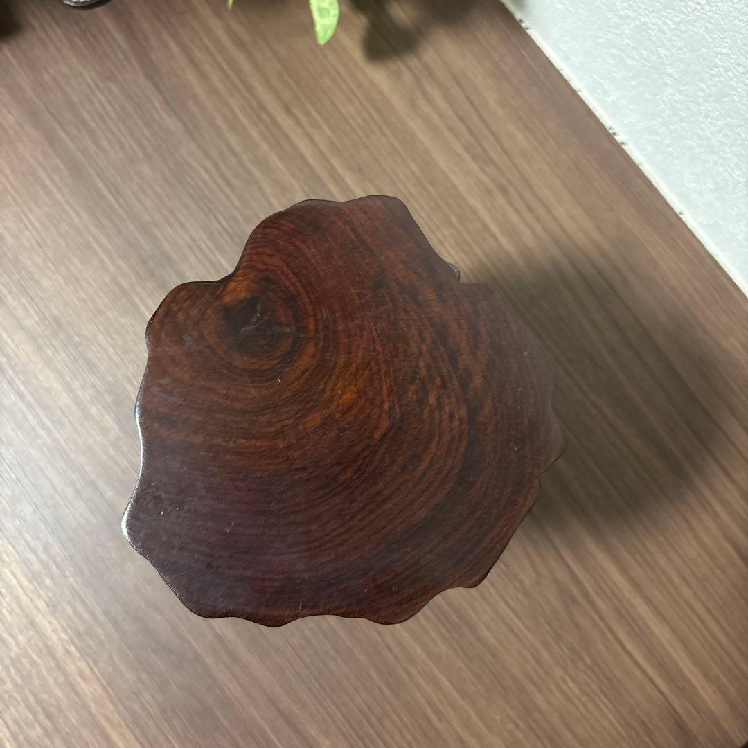 天然木　盆栽台　小品盆栽用 根卓　盆栽　花台　香炉台　台 インテリア小物　置物