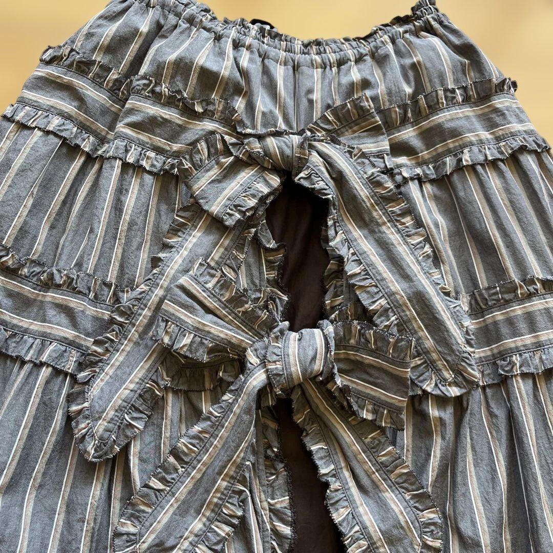 ピンクハウスティアードスカート