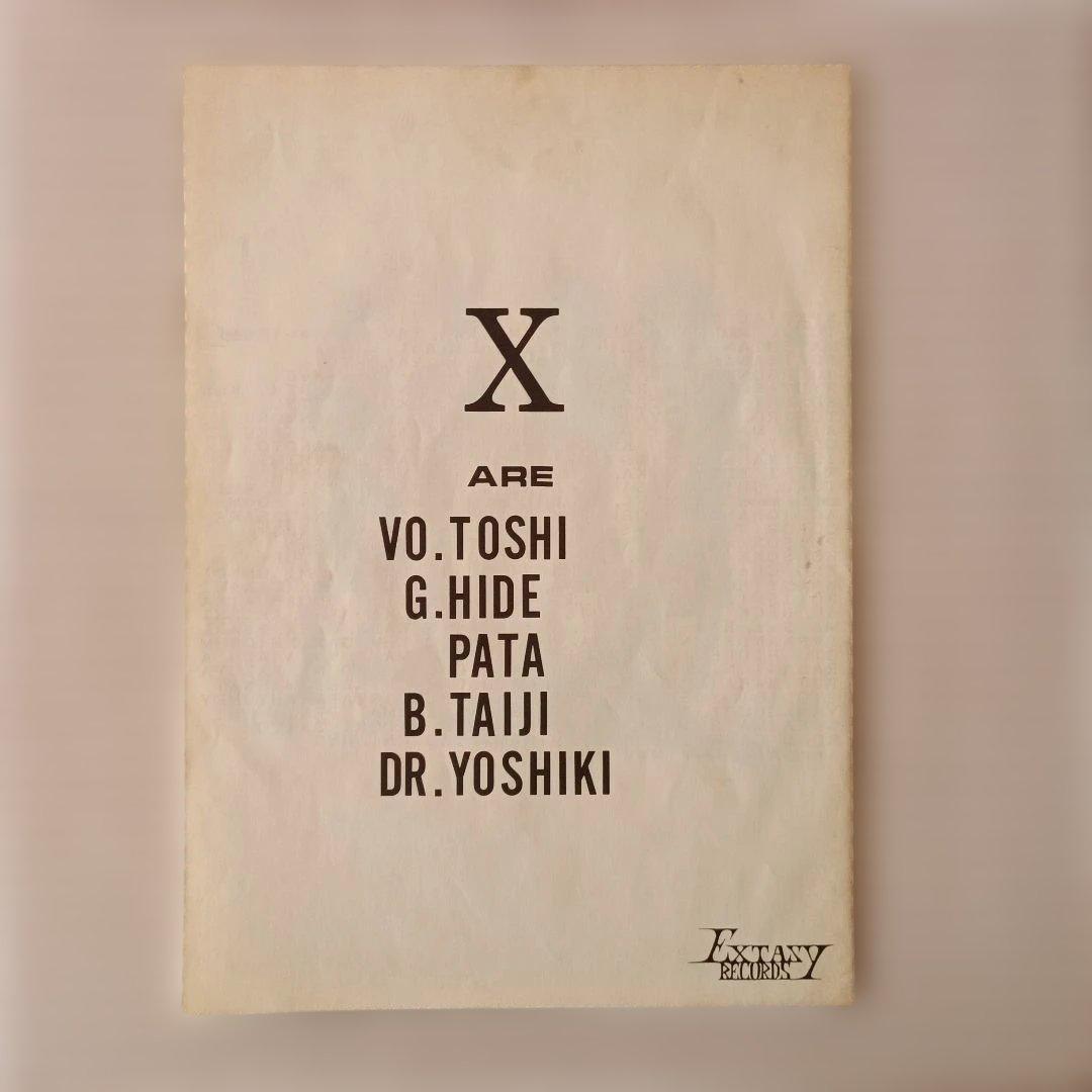 X 「VANISHING VISION」 LP