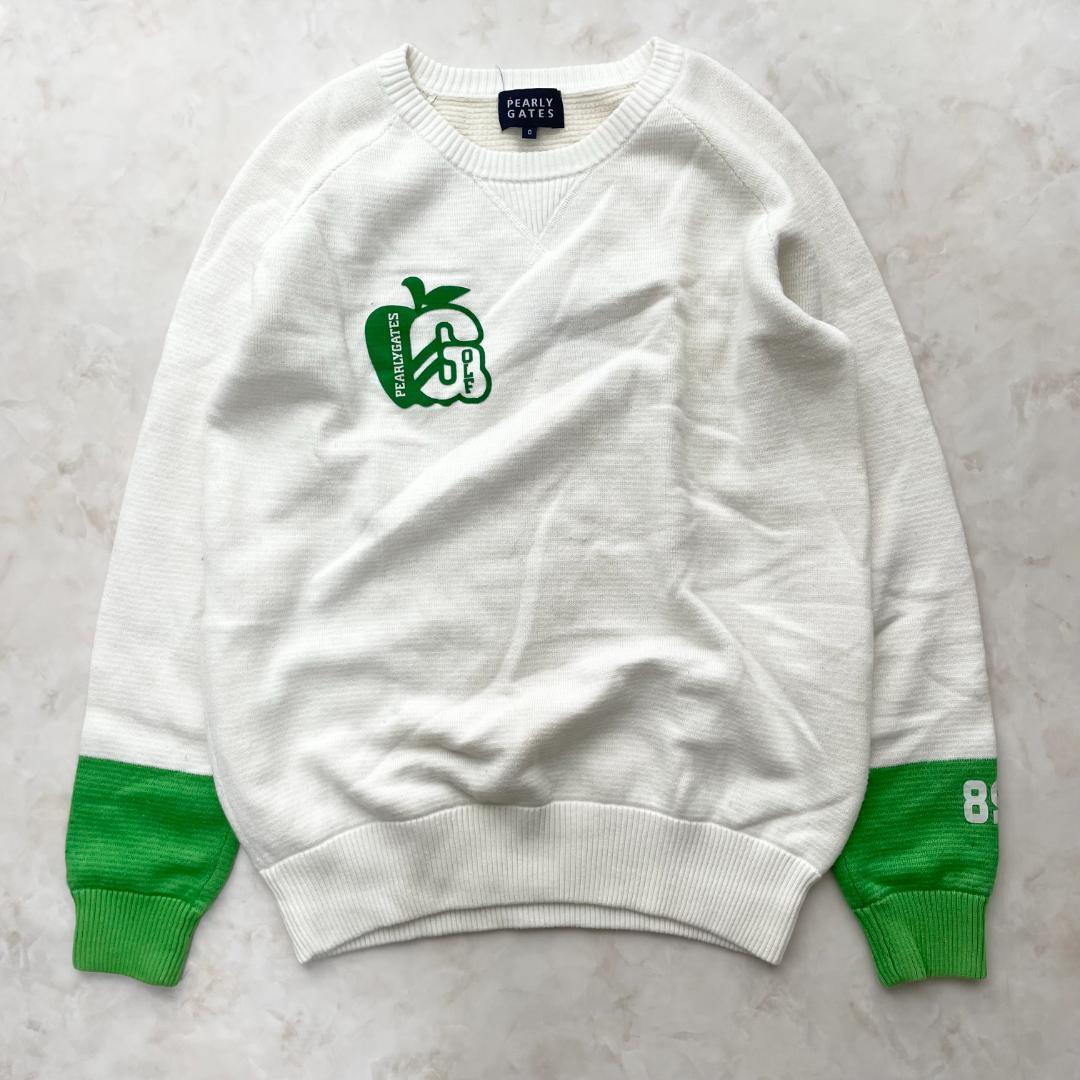 PEARLY GATES ニット 長袖　カシミヤ混　セーター　ゴルフ　0 S