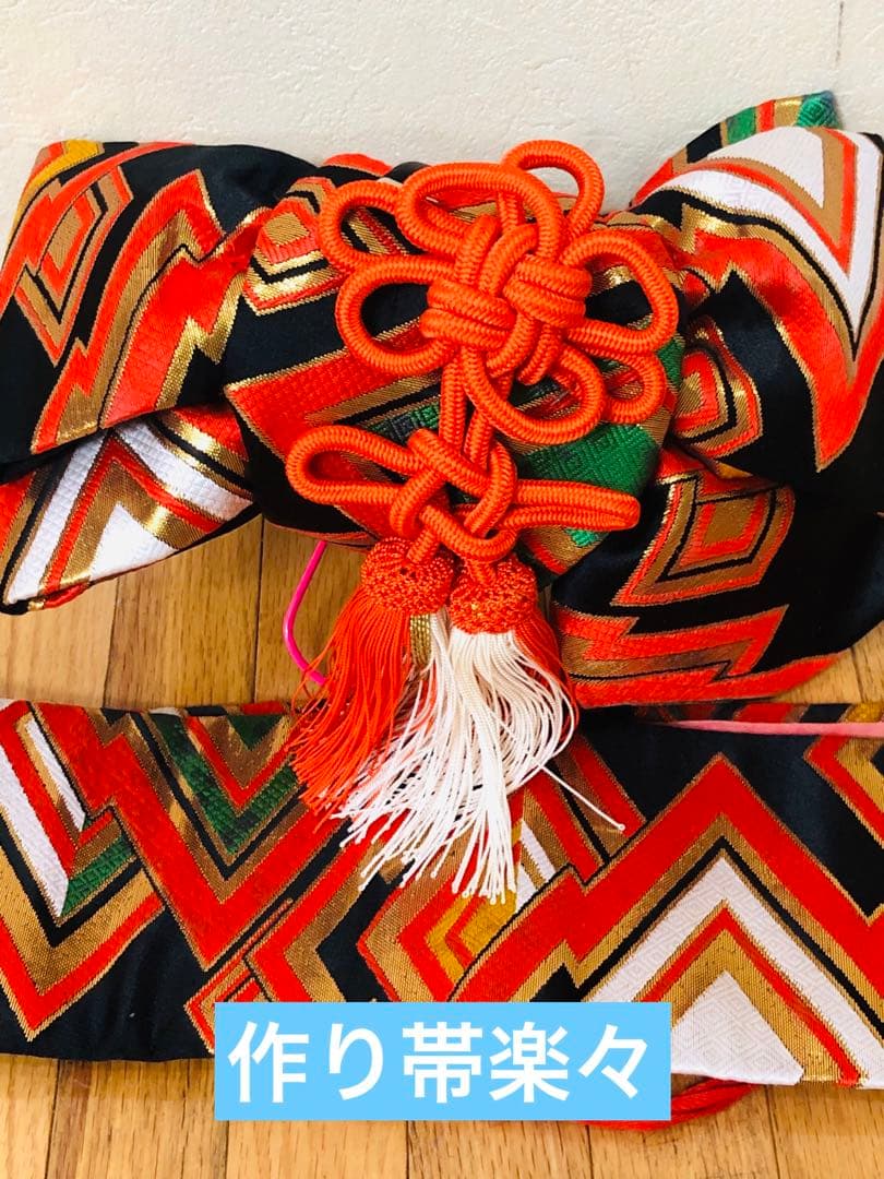 七五三 七歳‼️人気 Blueに花籠菊金彩煌びやか際立つ‼️安心フルセット