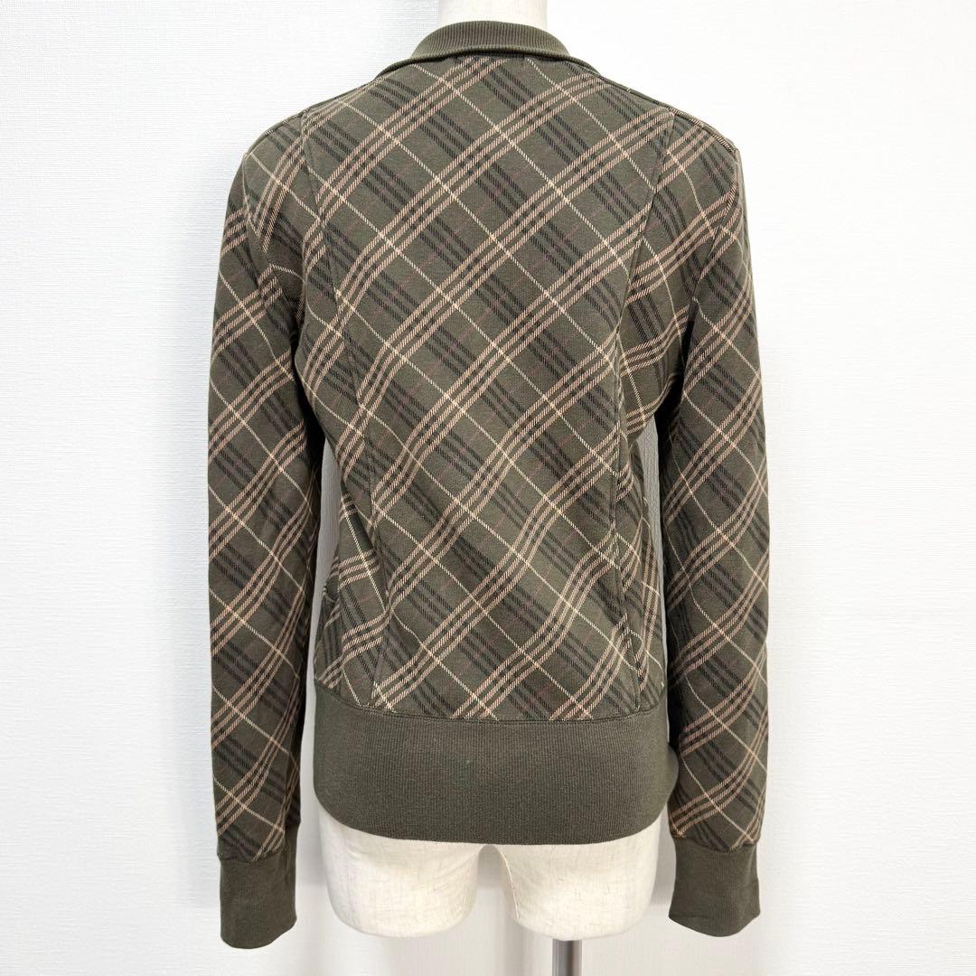 y2k❤️ BURBERRY BLUE LABEL 総柄 ダブルジップジャージ