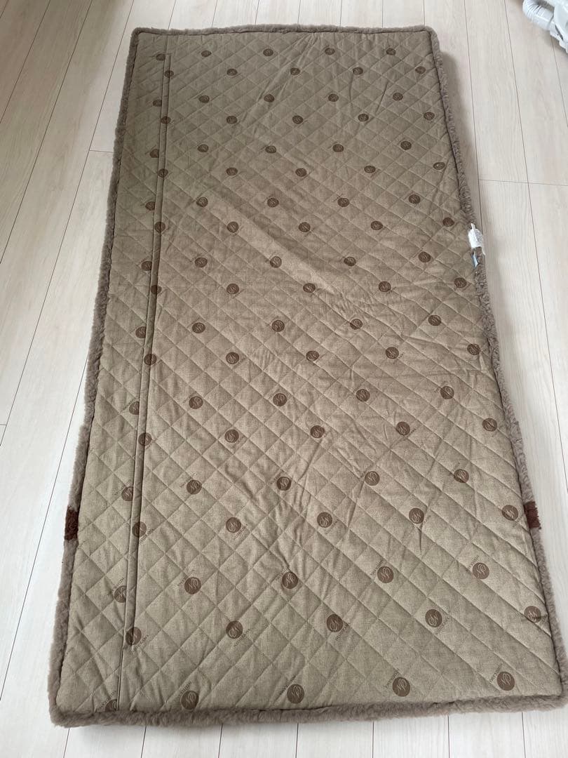 自分まくら　ムートンシーツ　100×200