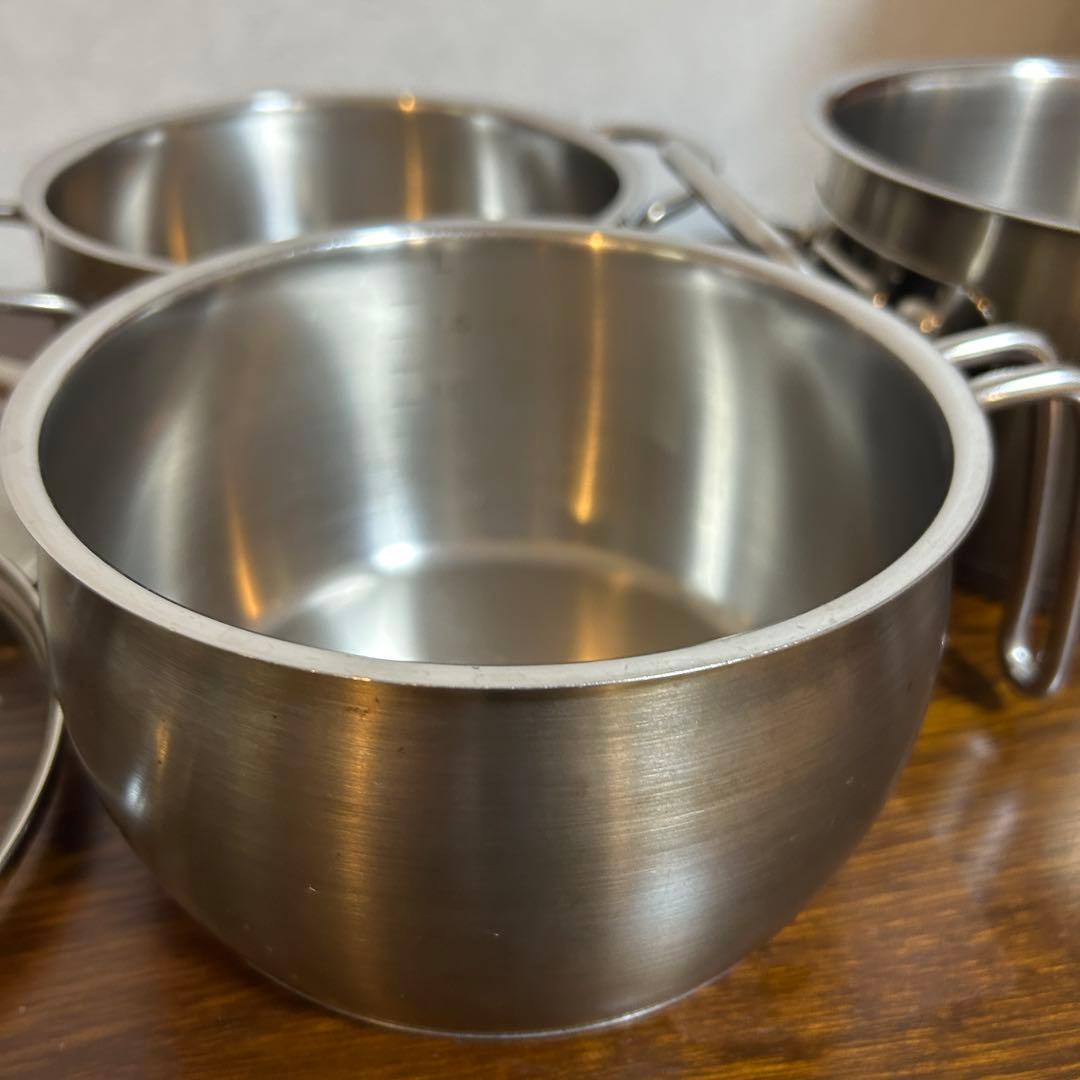 【3個セット】Fissler フィスラー 両手鍋2 片手鍋1