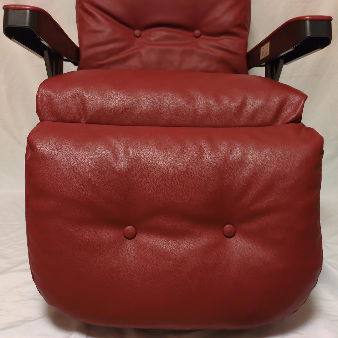 Gravina リクライニングチェア 肘付き フットレスト付き 動作確認済