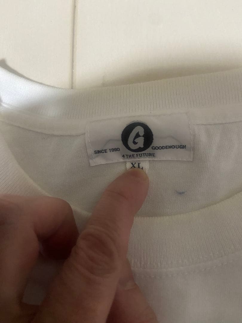 Good Enough ロングスリーブTシャツ XL ホワイト美品