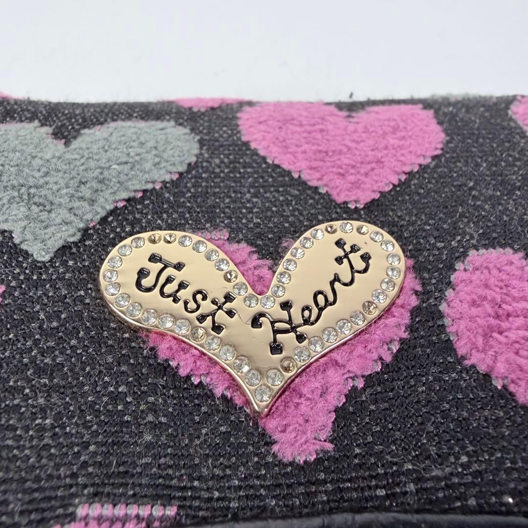 【未使用級】　Think BeeシンクビーPUNCHパンチがま口三折財布ハート