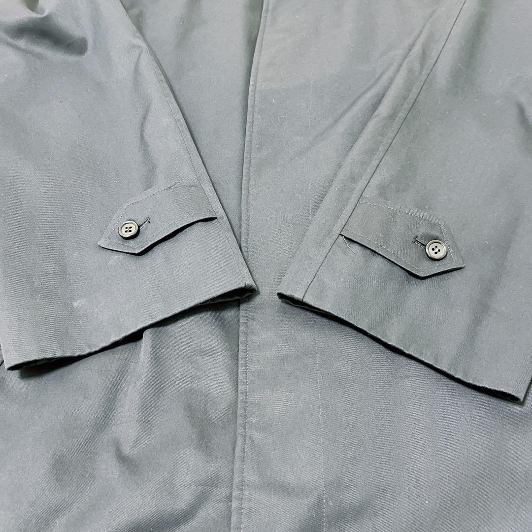 m*9様 バーバリー ネイビー ステンカラーコート