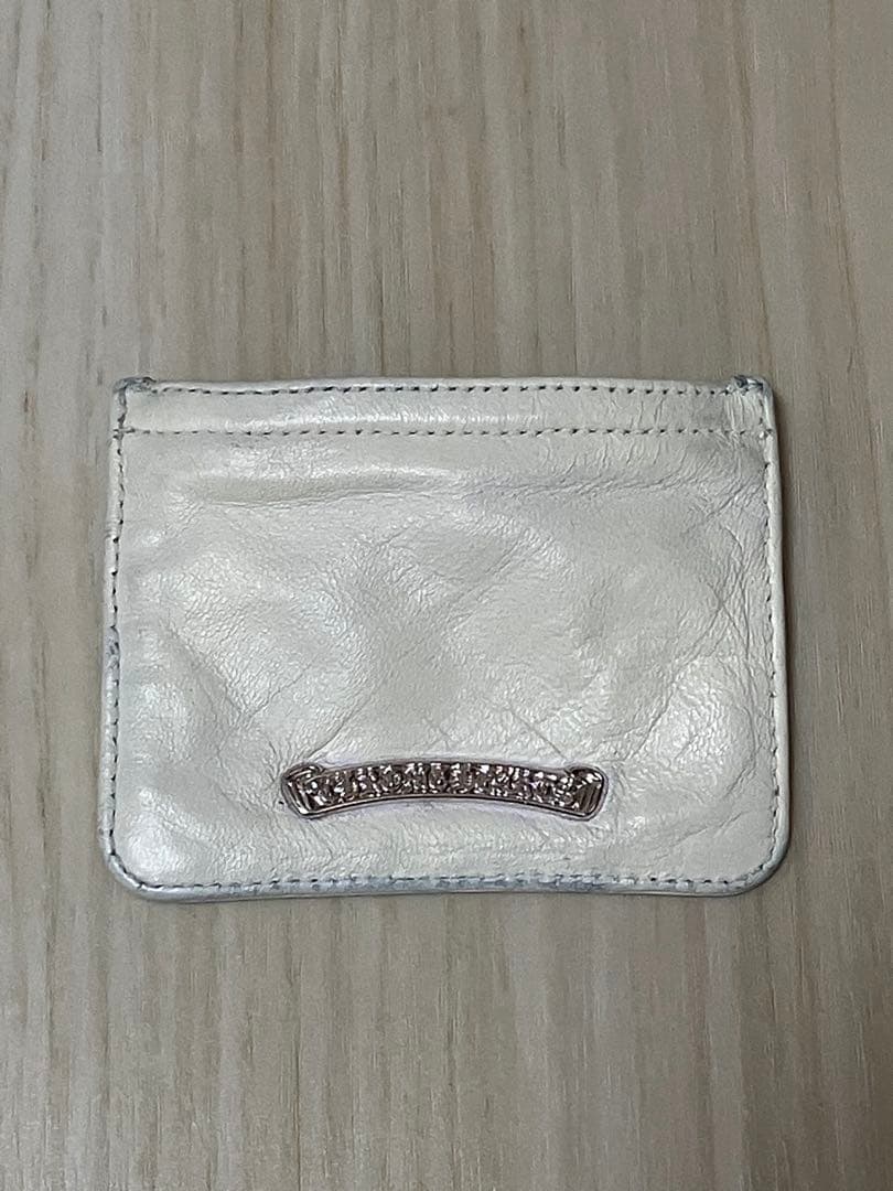 クロムハーツ　チェンジパース　ジャンク品　ホワイト