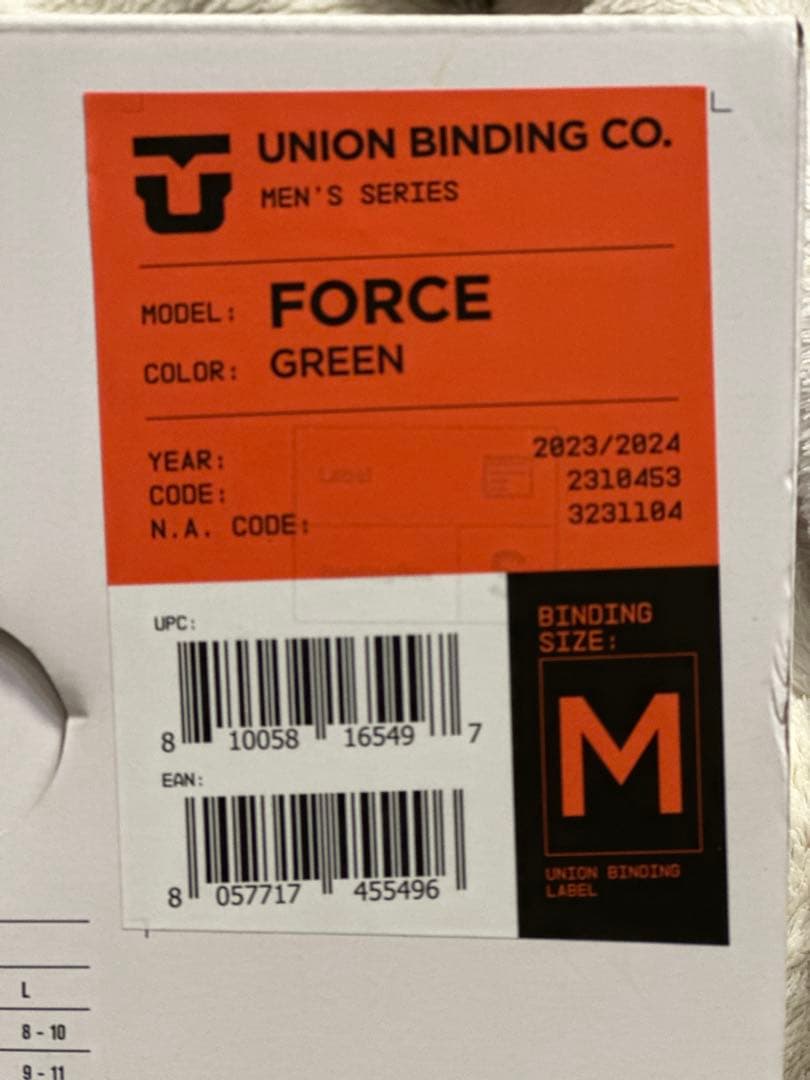 【23-24】UNION Force ユニオン フォース ビンディング