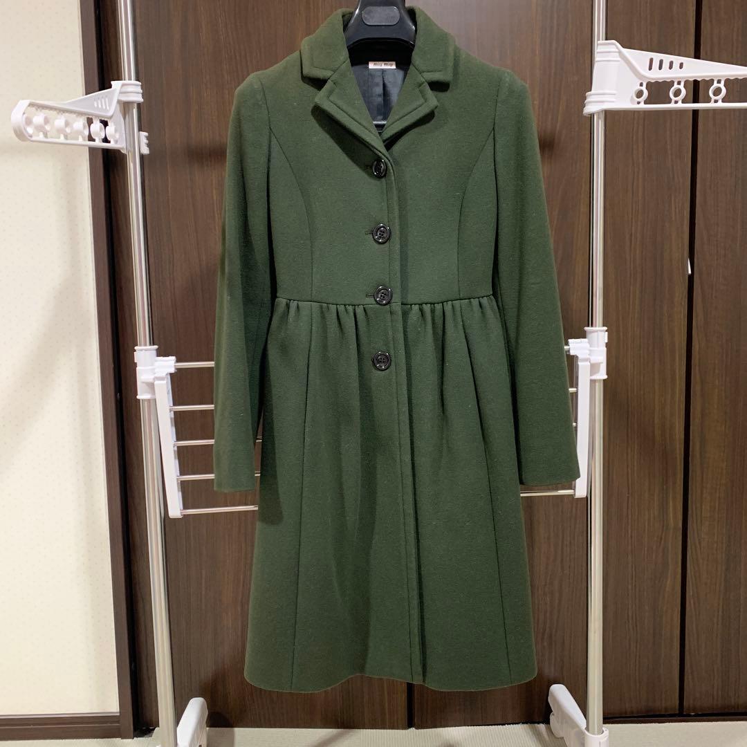 MIUMIU カーキコート