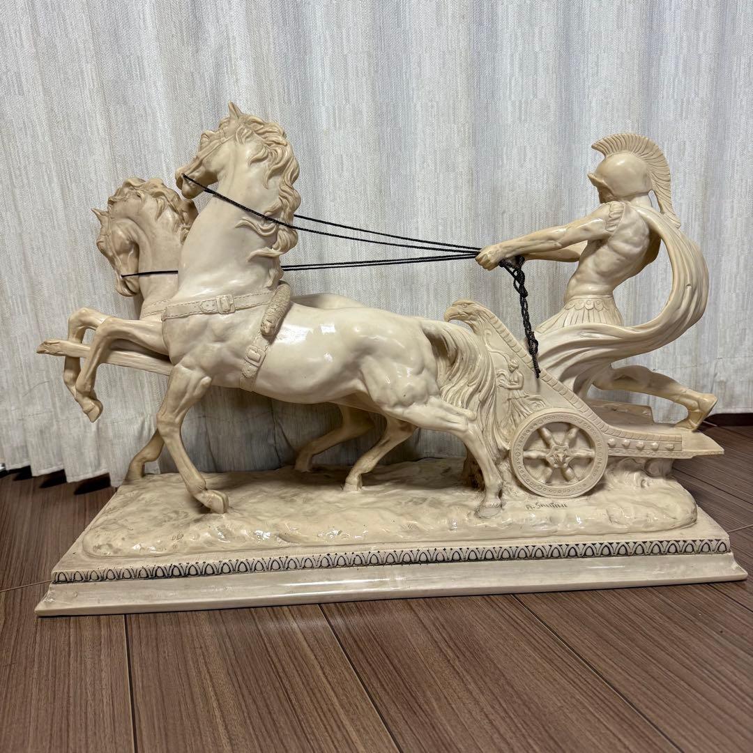 イタリア製　A.SANTINI/アンテルマ サンティーニ 西洋美術細密彫刻