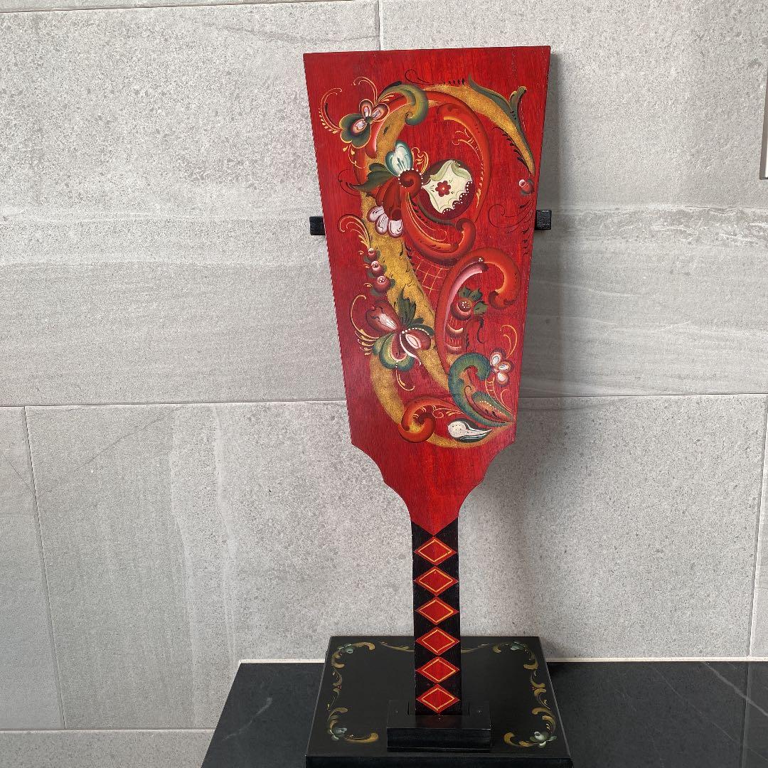 トールペイント(ローズマリング) 羽子板