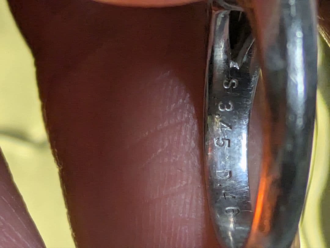 ミ*ン様 PT900　サファイア3.45㌌