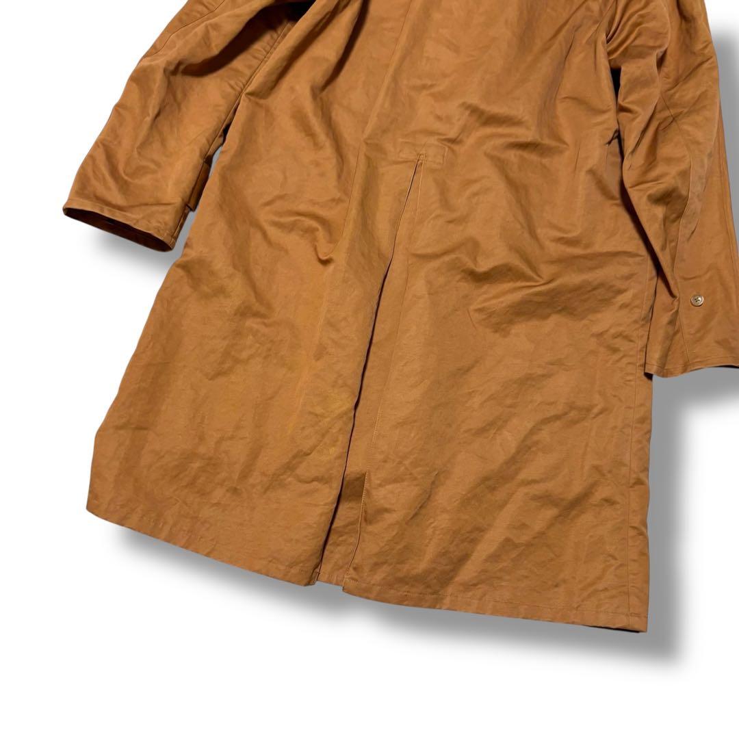 【状態良好】オーラリー　WASHED FINX LINEN COAT Mサイズ