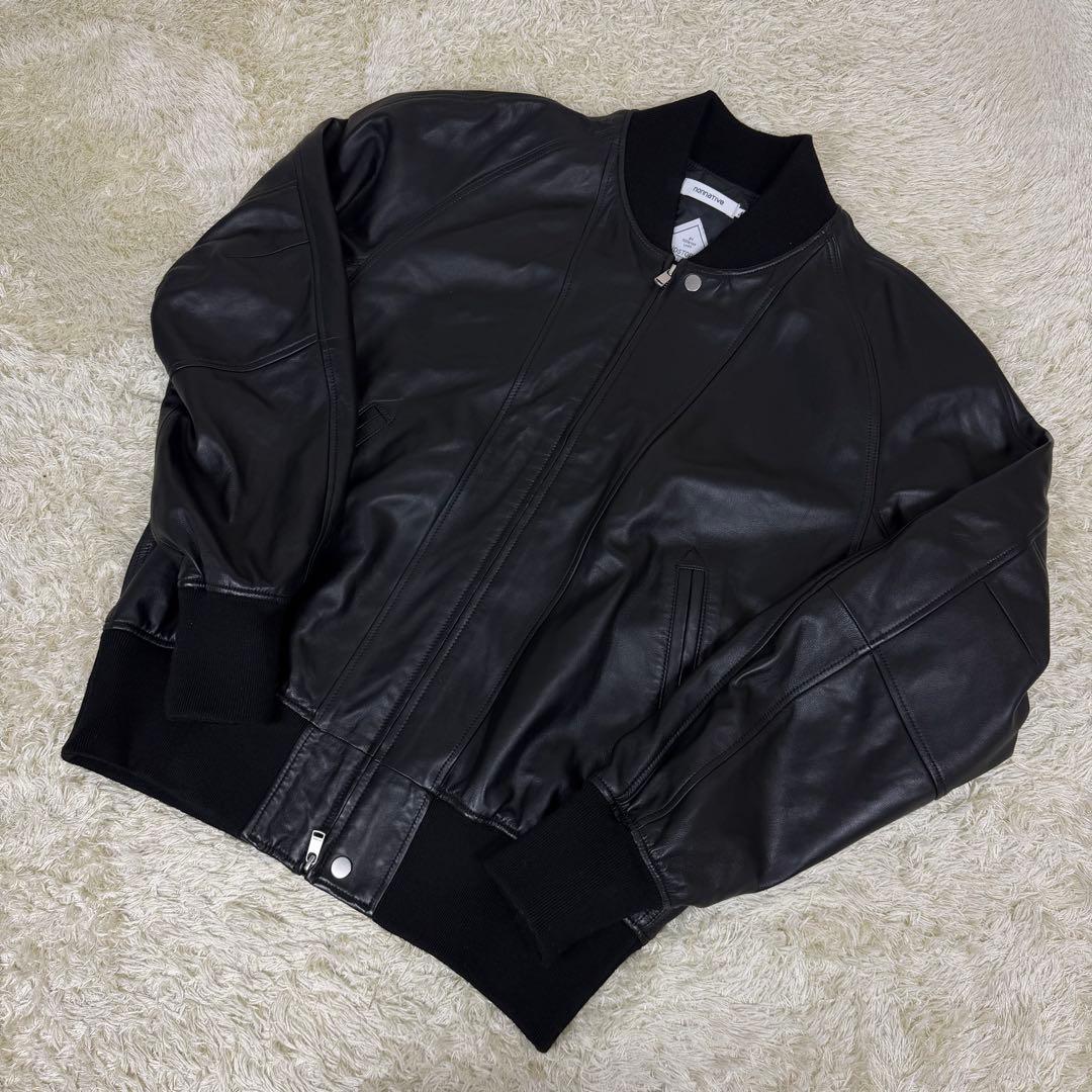 ジャケット・アウター nonnative STUDENT BLOUSON SHEEP LEATHER