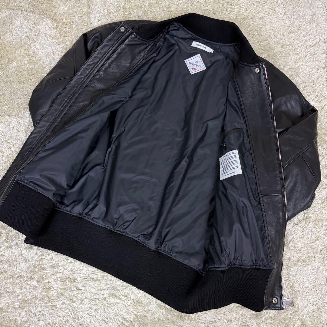 ジャケット・アウター nonnative STUDENT BLOUSON SHEEP LEATHER