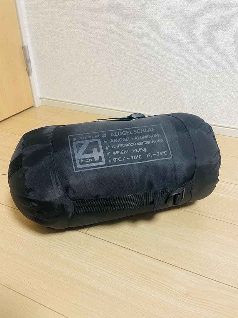 osamu様用　ALUGEL Sleeping Bag 4inchi. 宇宙素材