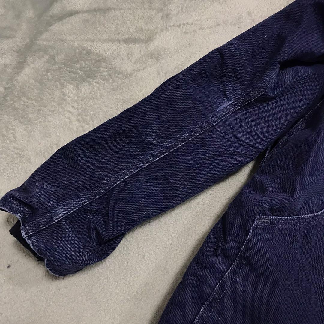 専用carharttカーハート　トラディショナルコート　ロゴ　フェード　ダック地