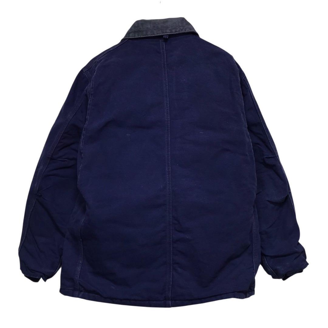 専用carharttカーハート　トラディショナルコート　ロゴ　フェード　ダック地