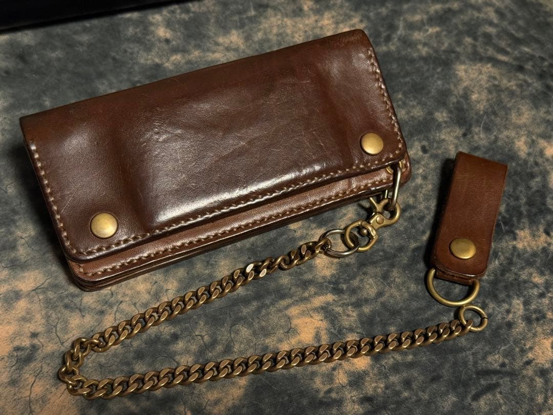 【たかきち　】HORSE BUTTトラッカーウォレット＋キーホルダー