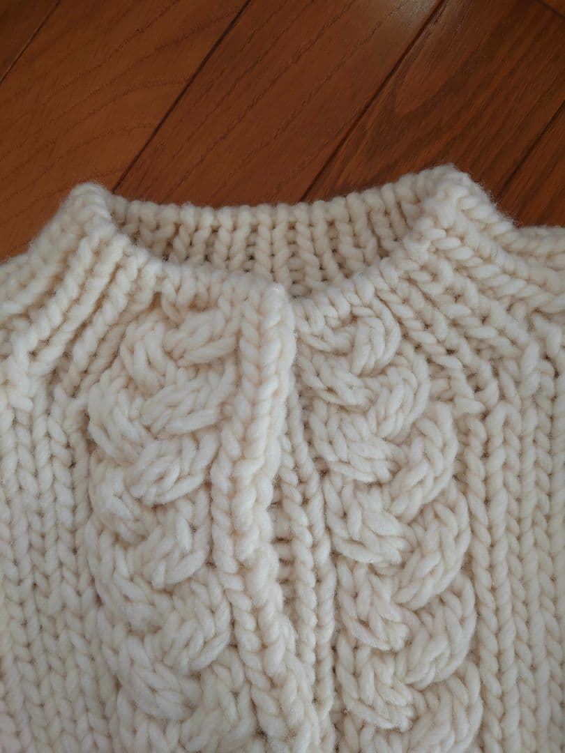 Porter des boutons　ポルテデブトン　手編みニットカーディガン