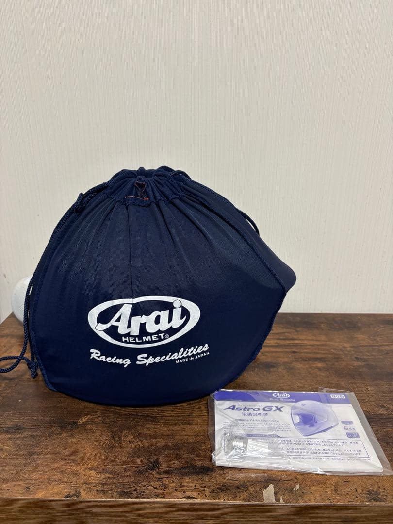 セキュリティ・セーフティ Arai ASTRO-GX CHECKER WHITE