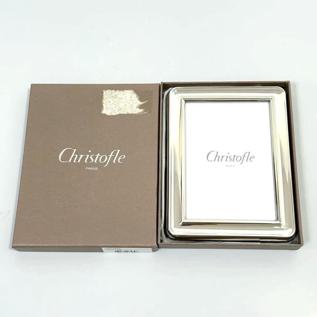 廃盤 Christofle クリストフル フォトフレーム シルバー 写真立て