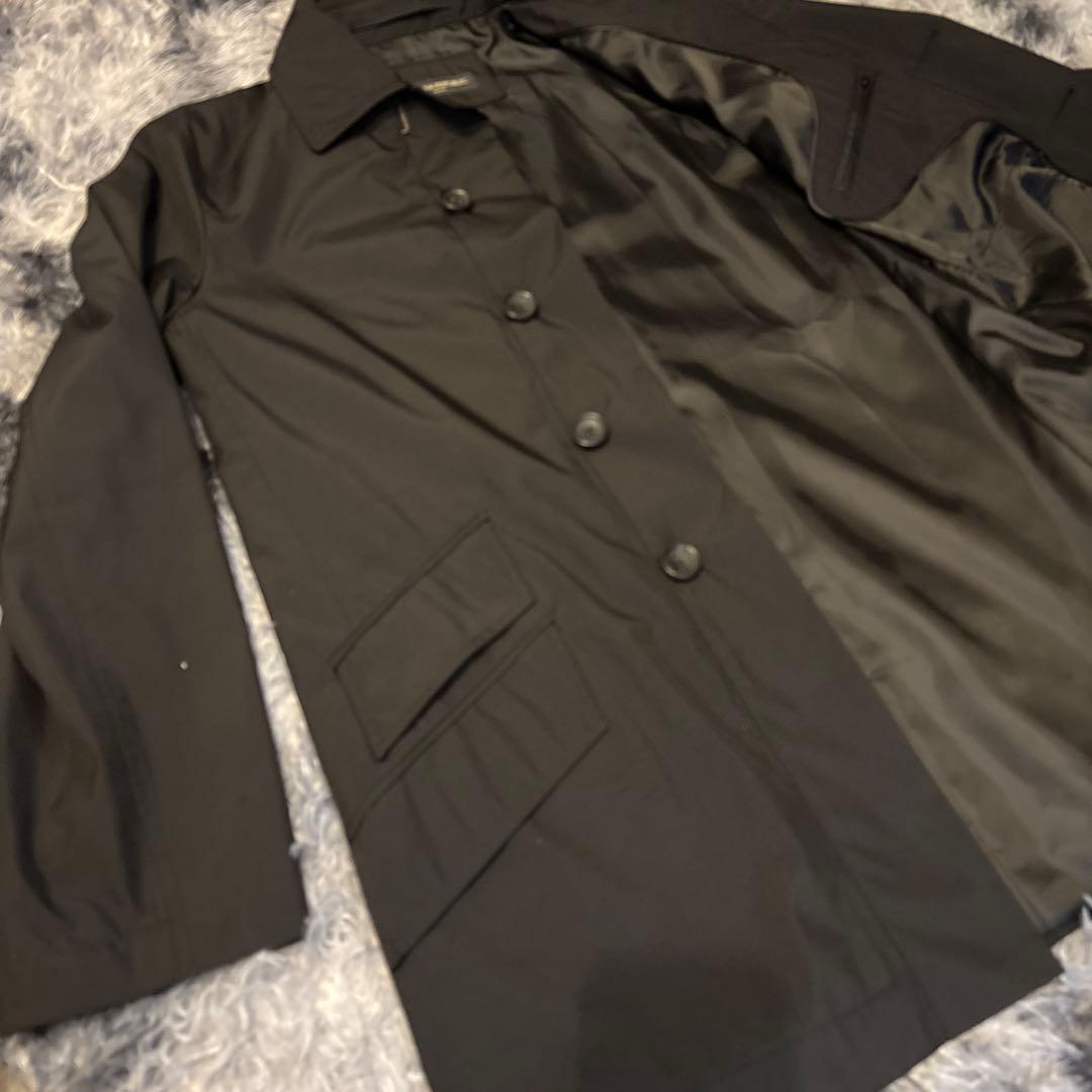 新品　バナナリパブリック　メンズ　S トレンチコート　黒