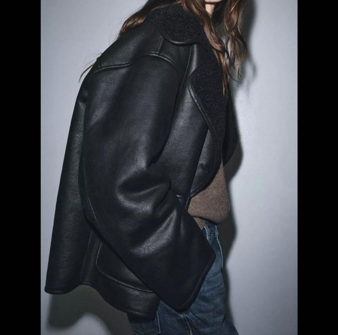 ZARA ダブルフェイスジャケット ZW COLLECTION